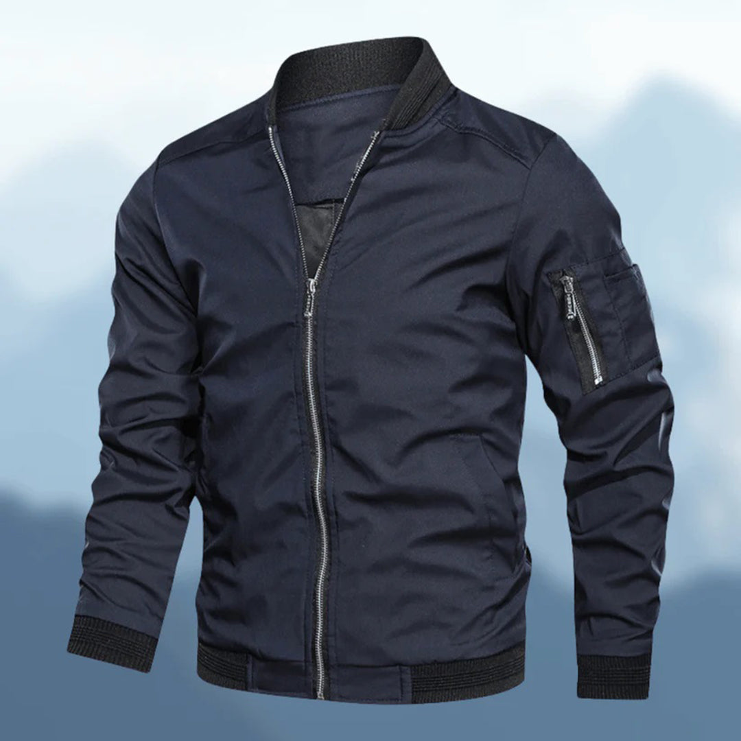Trendy Slim Fit Bomber Jacket For Men