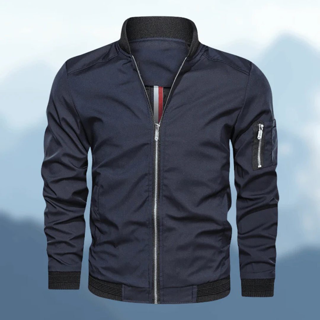Trendy Slim Fit Bomber Jacket For Men