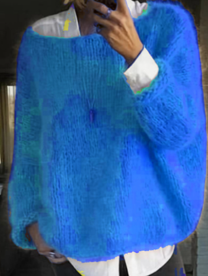 Women’s Cozy Long Sleeve Knit Sweater