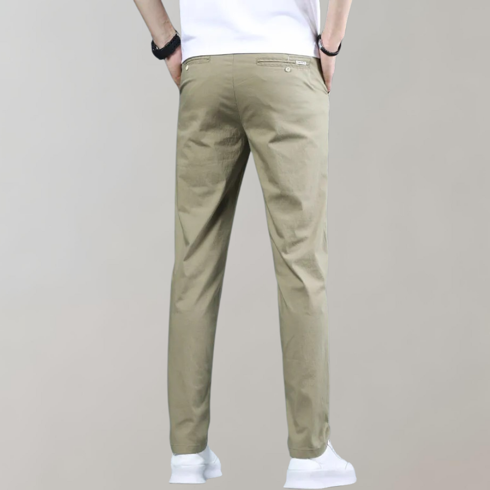 Men’s Comfortable Slim-Fit Casual Pants