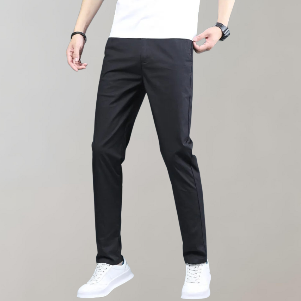 Men’s Comfortable Slim-Fit Casual Pants