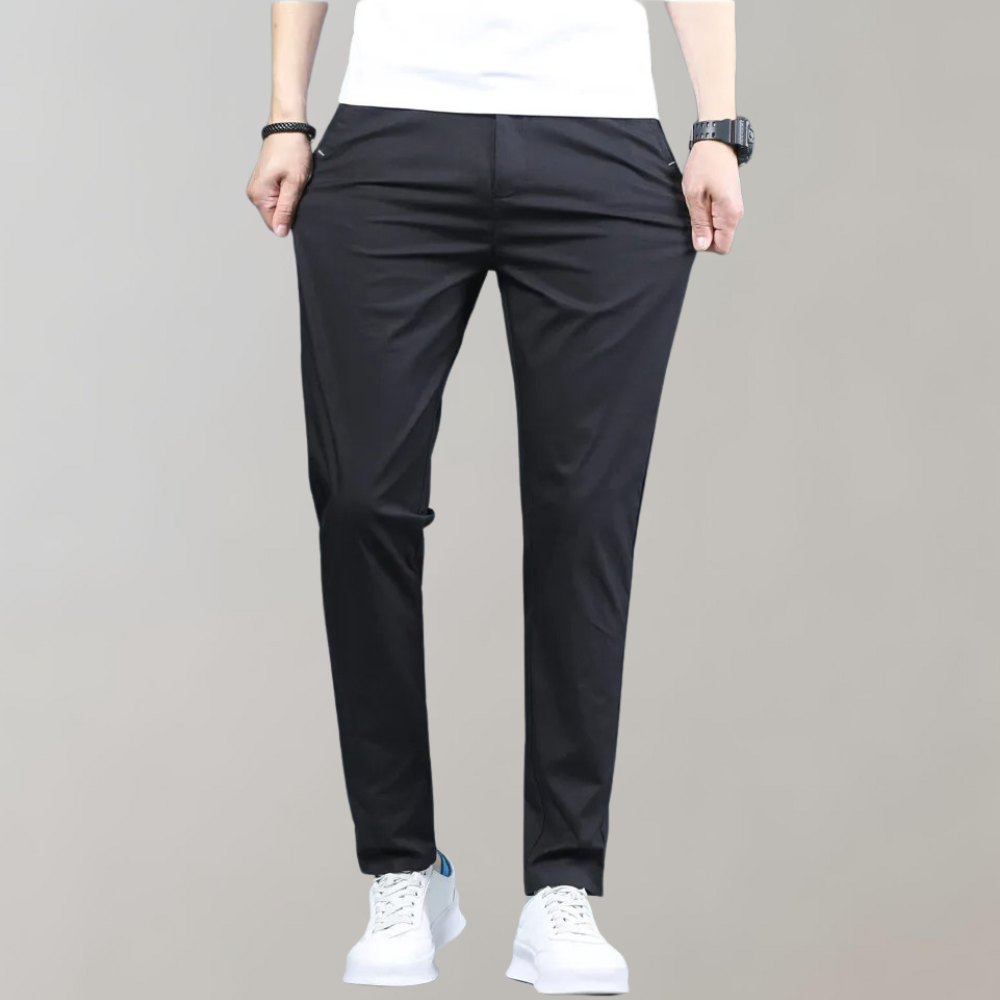 Men’s Comfortable Slim-Fit Casual Pants
