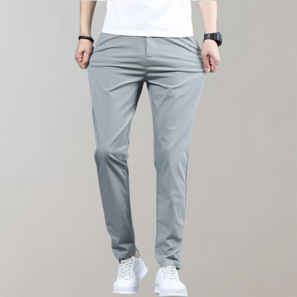 Pantalones casuales ajustados y cómodos para hombre