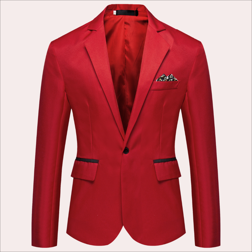 Blazer moderno formal de negocios para hombre