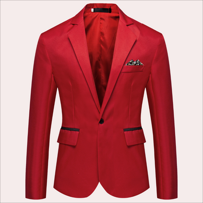Blazer moderno formal de negocios para hombre