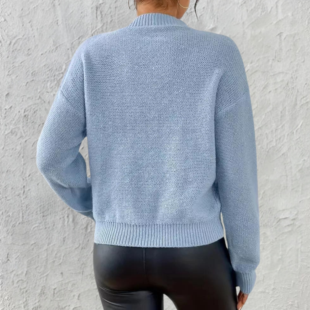 Women’s Cable Knit Pullover Sweater