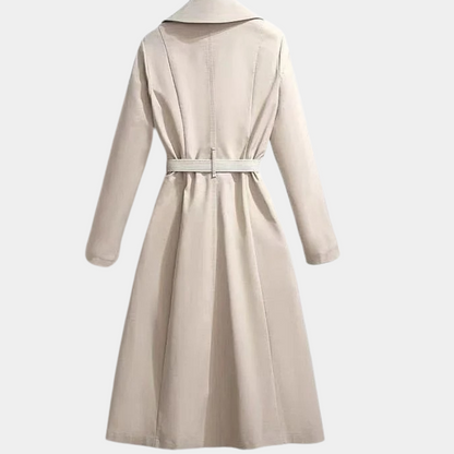 Women’s Stylish Double-Breasted Belted Coat