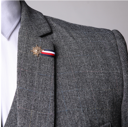 Classic Slim Fit 3-Piece Suit