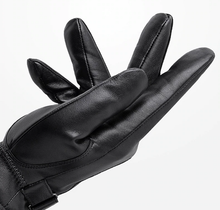 Guantes Clásicos de Invierno de Cuero Genuino