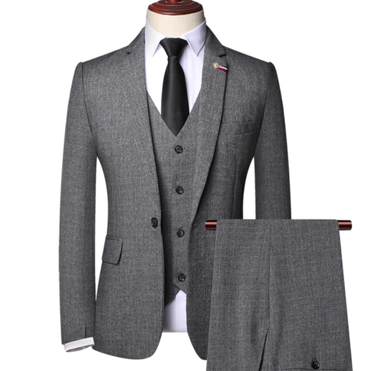 Classic Slim Fit 3-Piece Suit