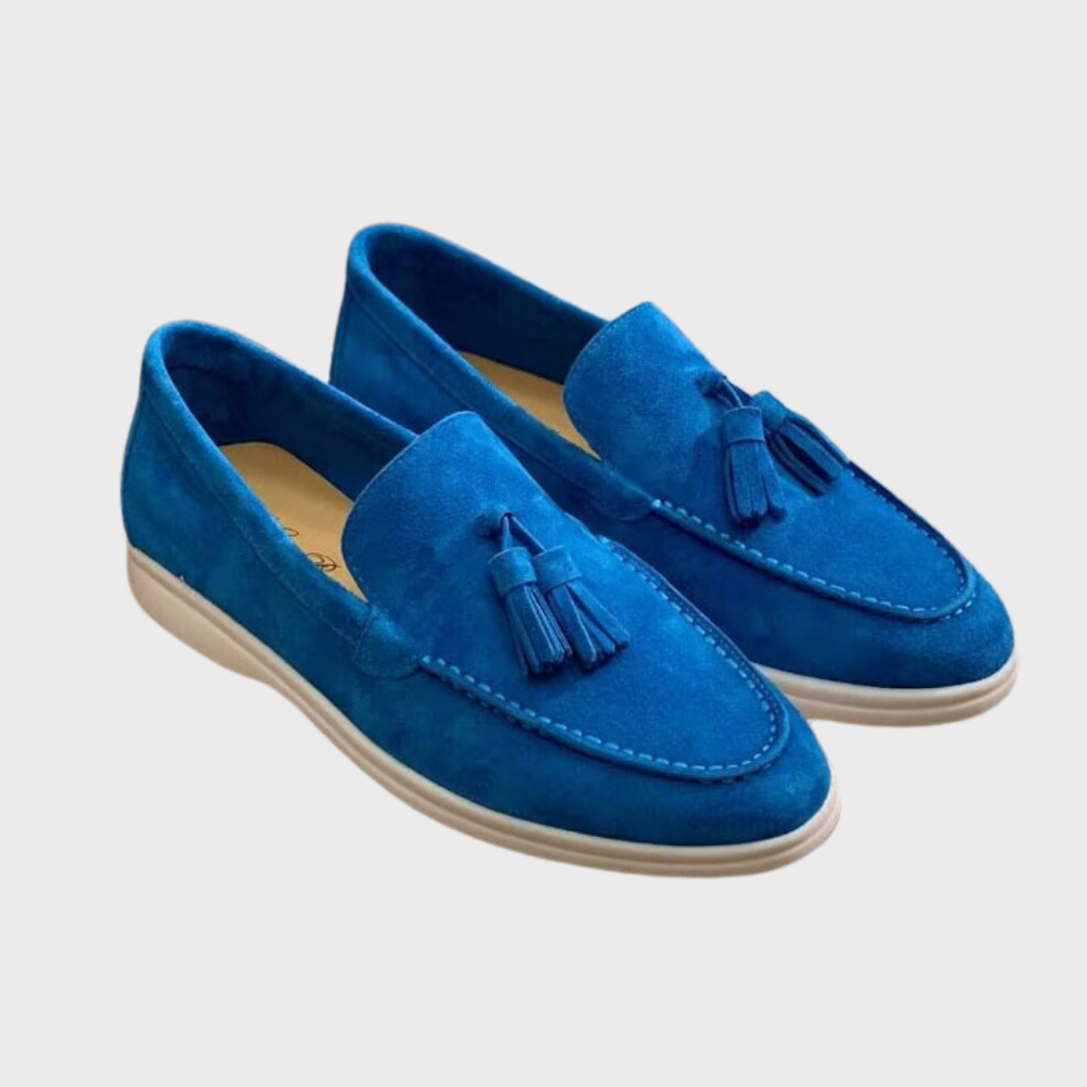 Men’s Classic Suede Tassel Loafers