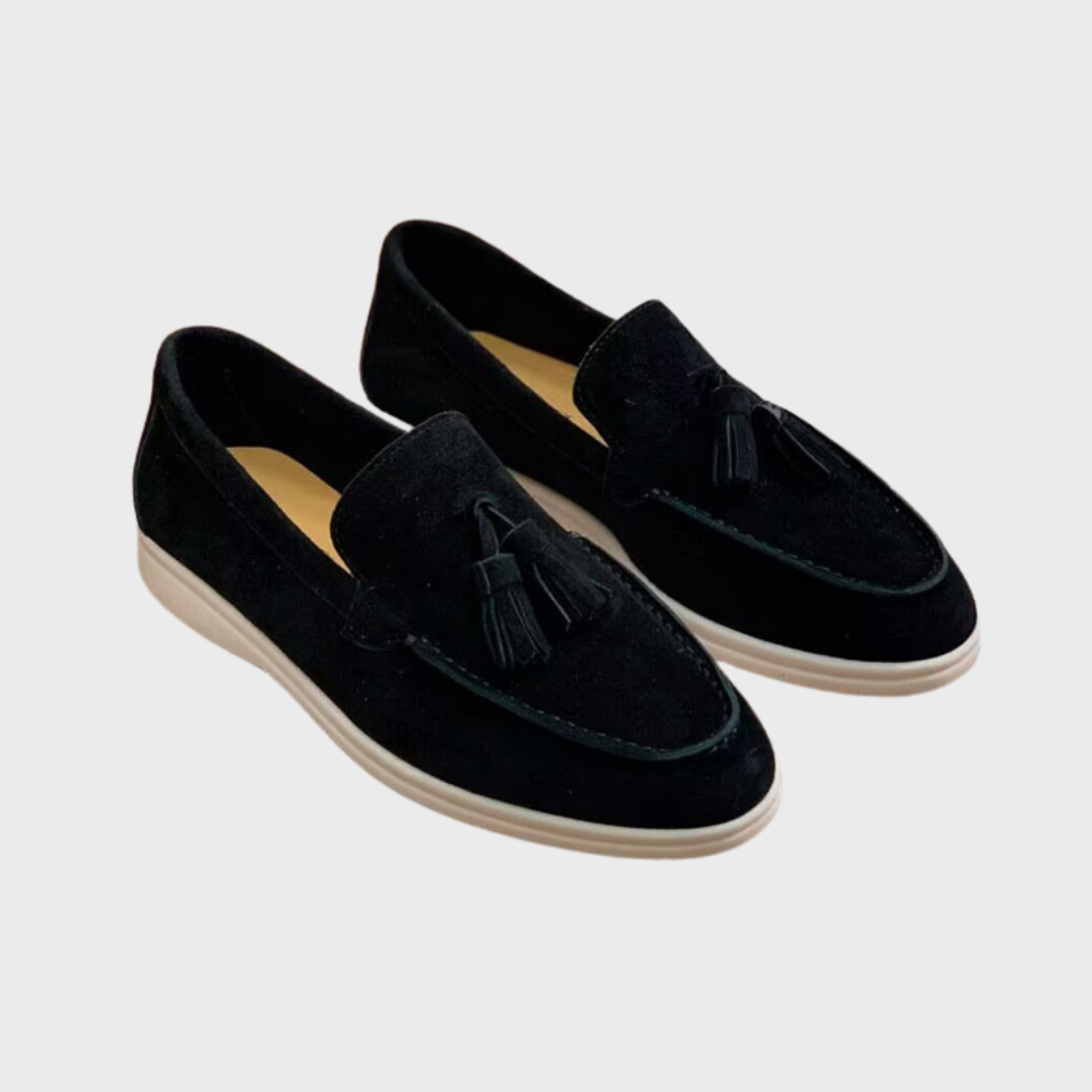 Men’s Classic Suede Tassel Loafers