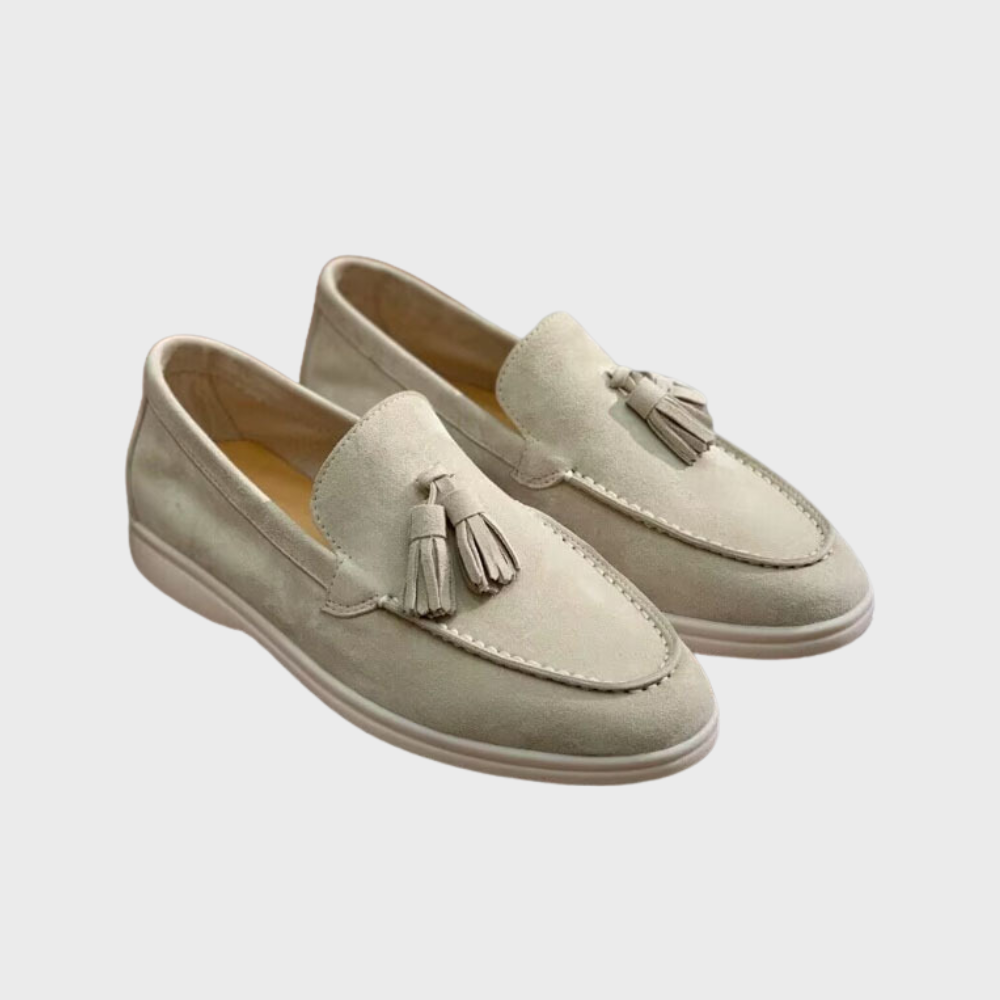 Men’s Classic Suede Tassel Loafers