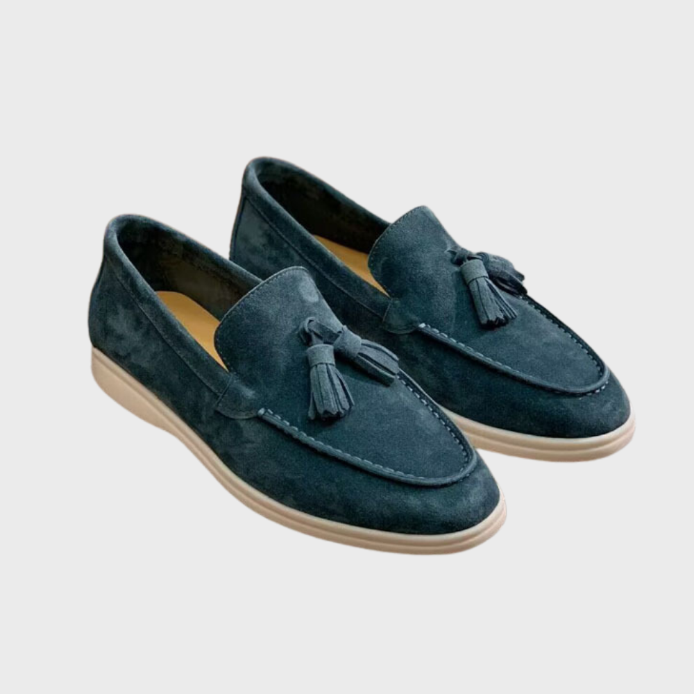 Men’s Classic Suede Tassel Loafers