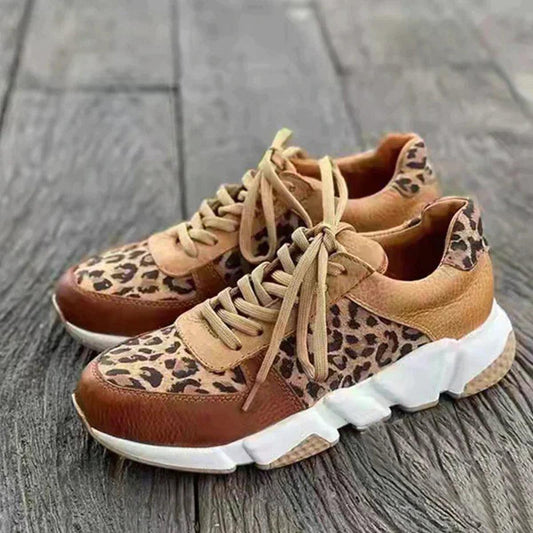 Women Running Lace Up Street Sneakers