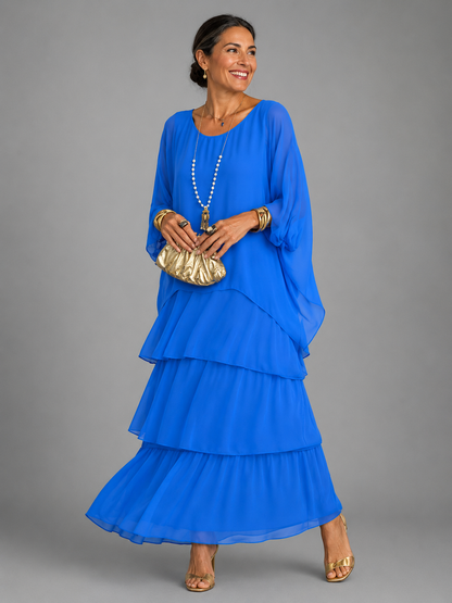 Lara | Elegant Romantic Maxi Dress