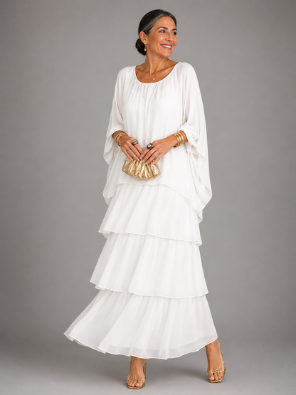 Lara | Elegant Romantic Maxi Dress
