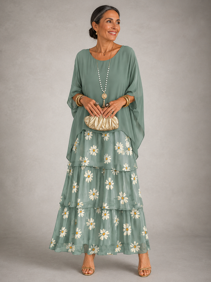 Lara | Elegant Romantic Maxi Dress