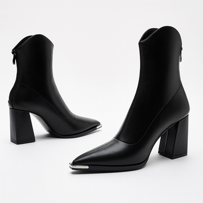 Women’s Spring Pointed Heel Ankle Boots