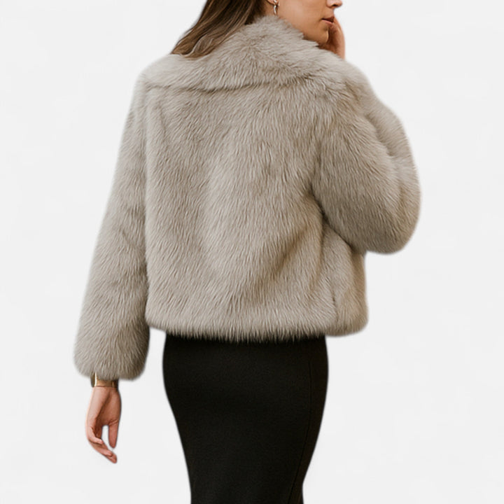 Women’s Chic Faux Fur Warm Jacket