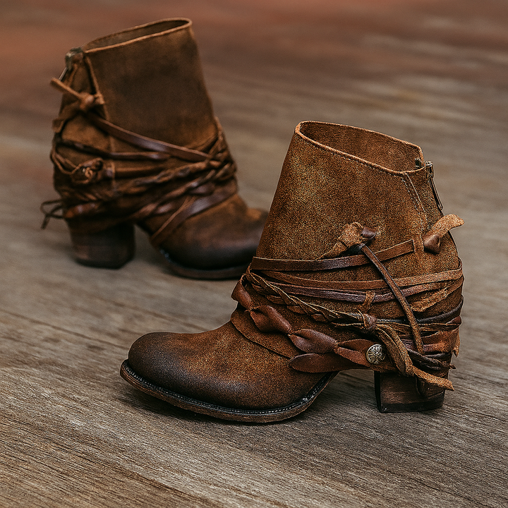Women’s Winter Boho Western Ankle Boots