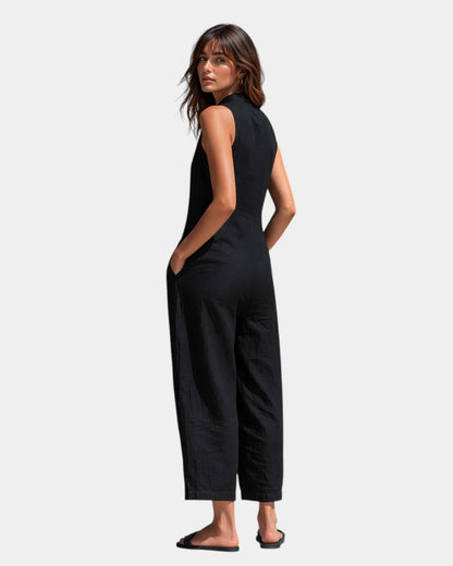 Nine | Elegant Sleeveless Jumpsuit