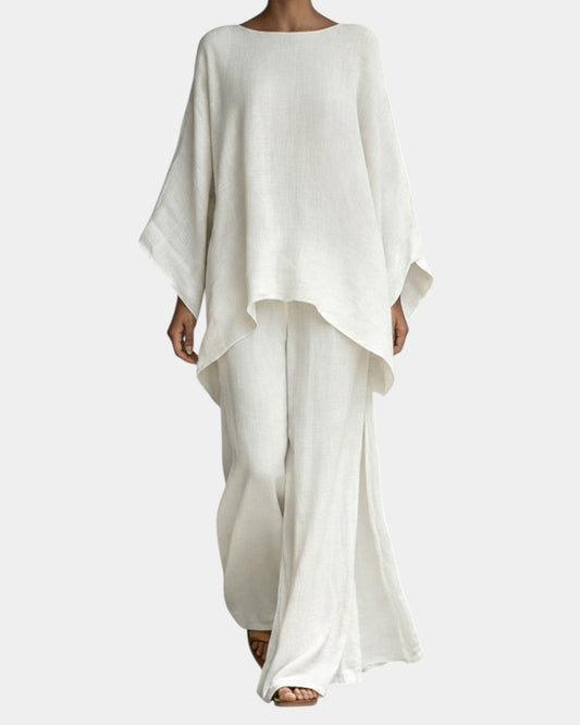 Mavie | Fluid Set Pants and Blouse