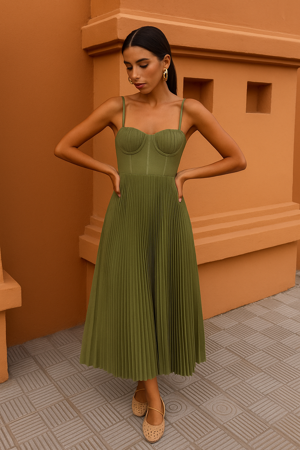 Vestido largo elegante