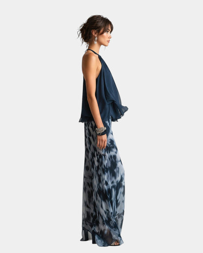 Magali | Elegant outfit with pants and blouse