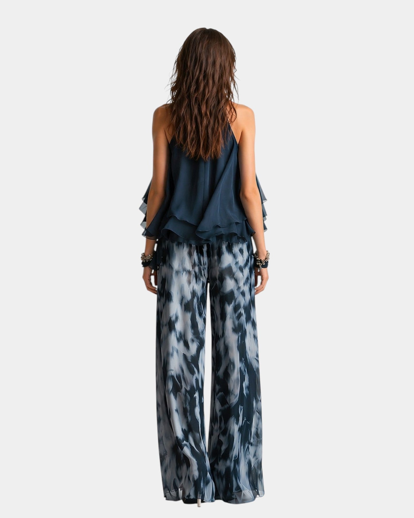Magali | Elegant outfit with pants and blouse