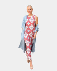 Pink and Light Blue