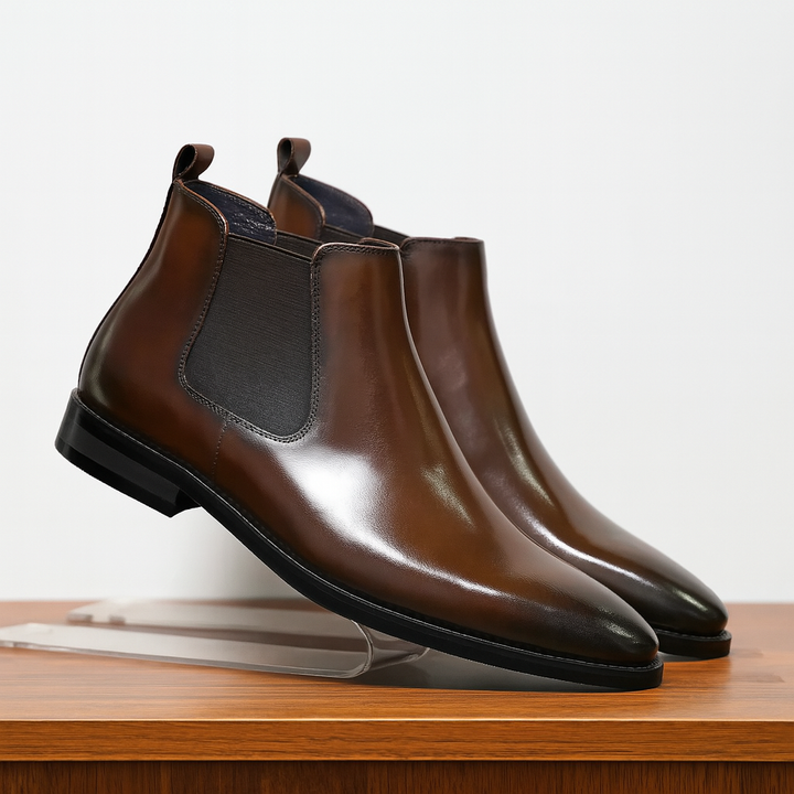 Men’s Brown Leather Chelsea Boots