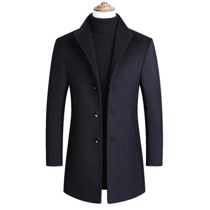 ABRIGO LARGO DE INVIERNO | ELEGANCIA REFINADA PARA DÍAS FRÍOS