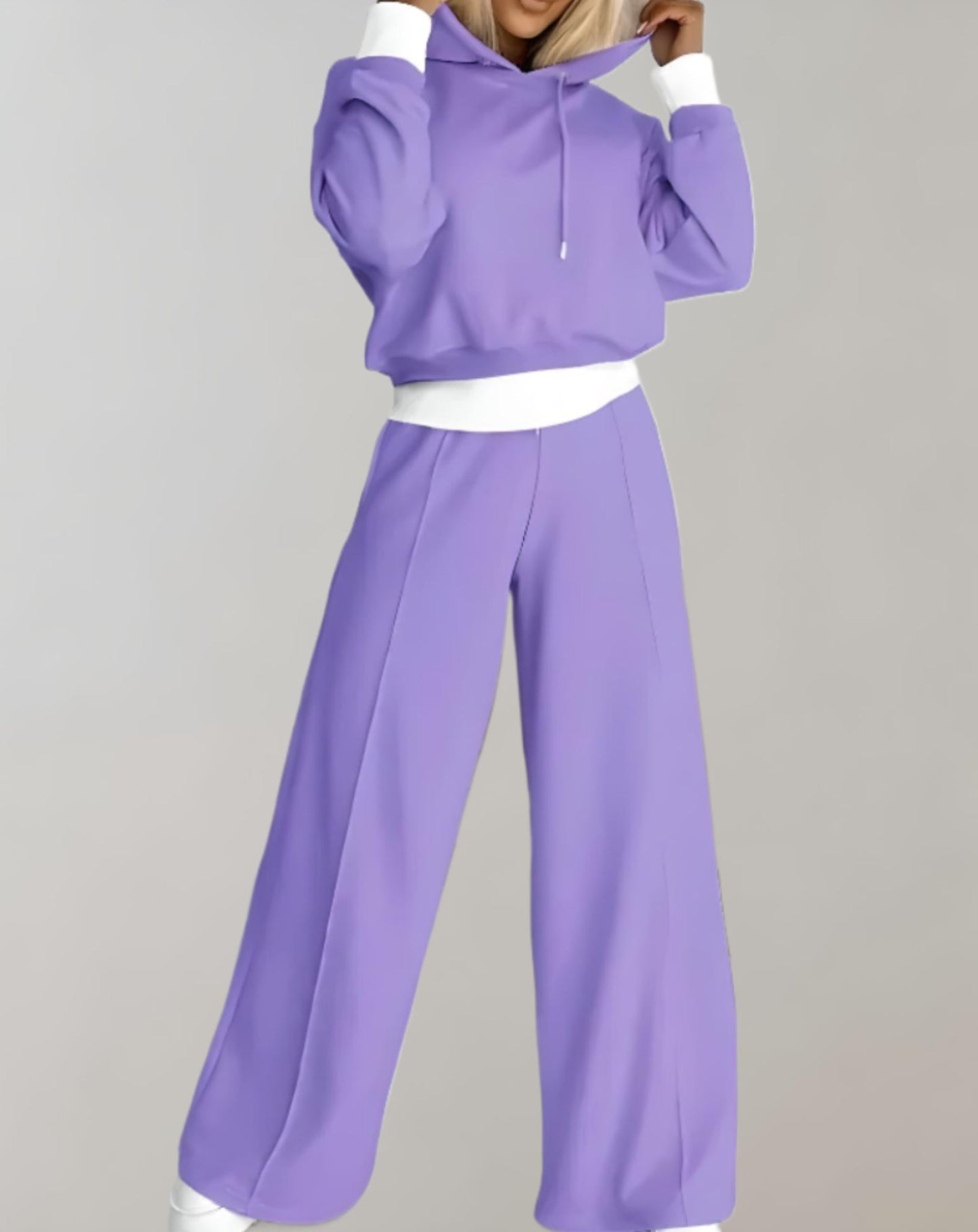 Women's Casual Hoodie Tracksuit Set