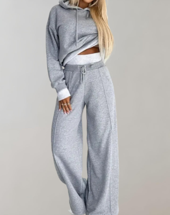 Women's Casual Hoodie Tracksuit Set