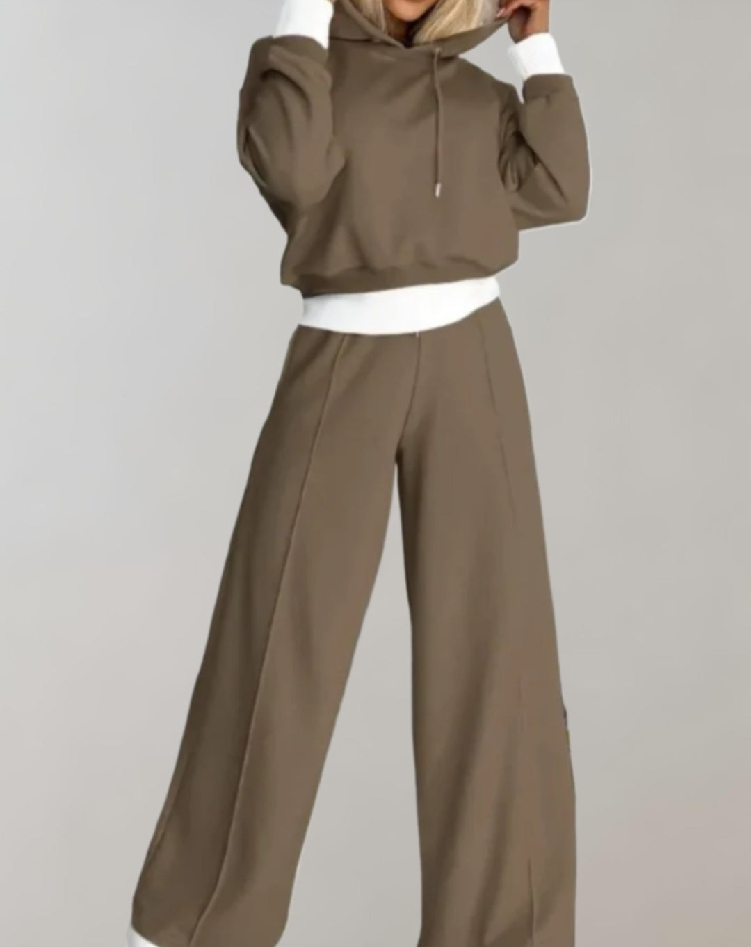 Women's Casual Hoodie Tracksuit Set