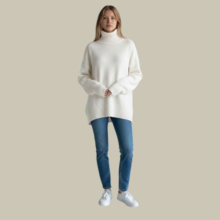 Women’s Modern Relaxed Fit Winter Turtlenecks Sweater