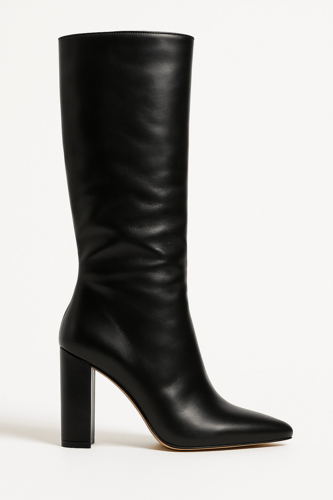Women’s Croc Textured High Heel Boots