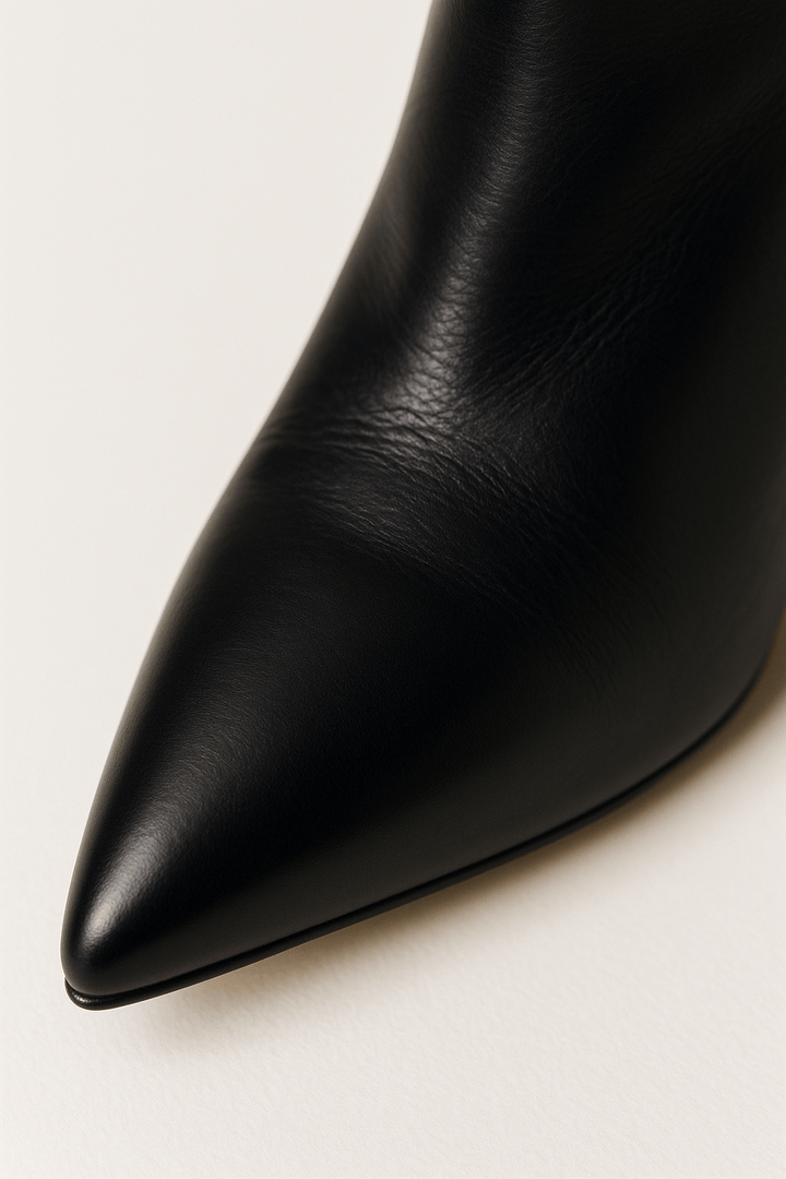 Women’s Croc Textured High Heel Boots