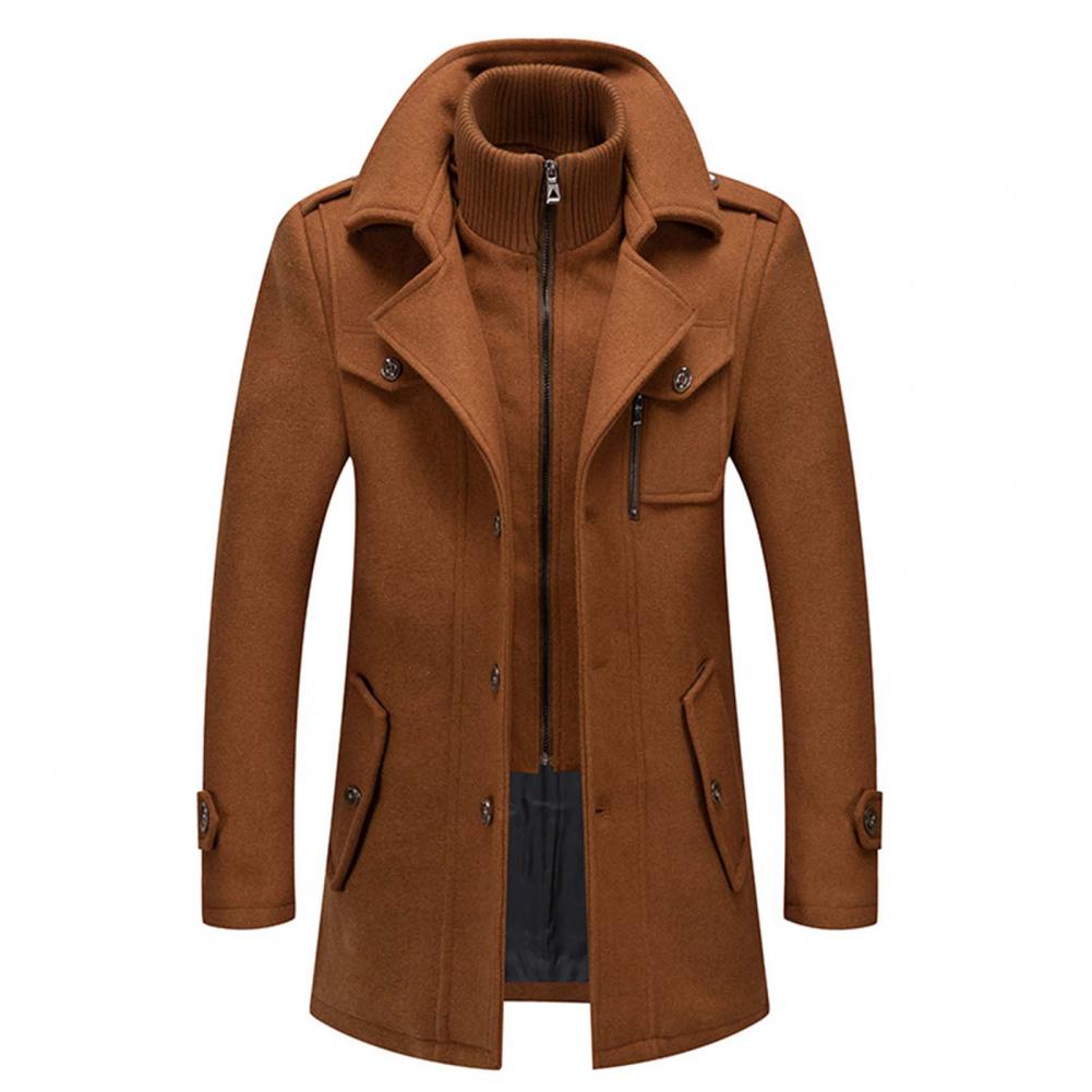 Abrigo de invierno de dos piezas para hombre