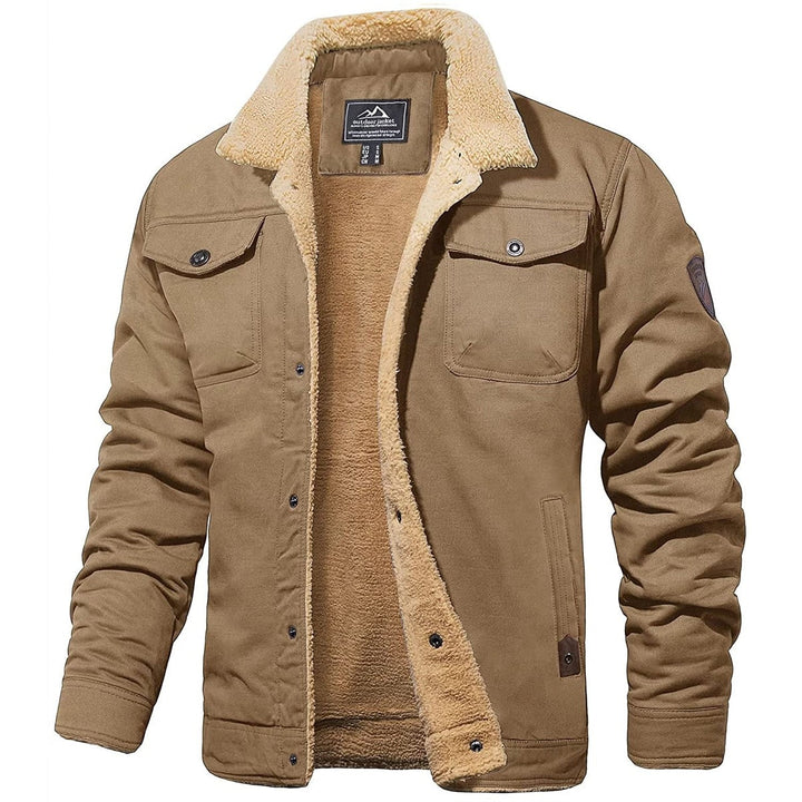 Warm Lined Outdoor Casual Jacket For Men