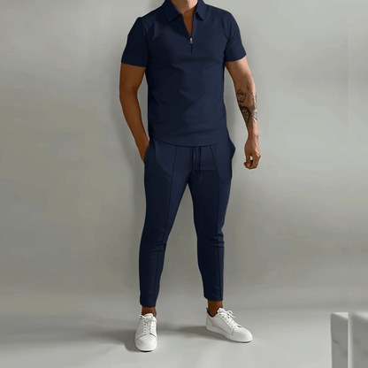 Men’s Casual Short Sleeve Two Piece Set