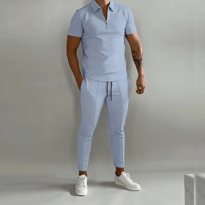 Men’s Casual Short Sleeve Two Piece Set