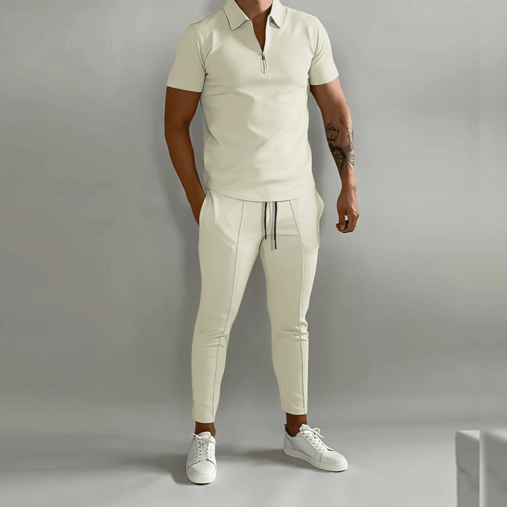 Men’s Casual Short Sleeve Two Piece Set