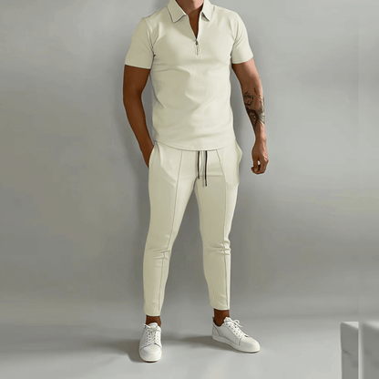 Men’s Casual Short Sleeve Two Piece Set
