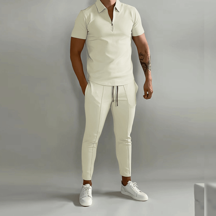 Men’s Casual Short Sleeve Two Piece Set