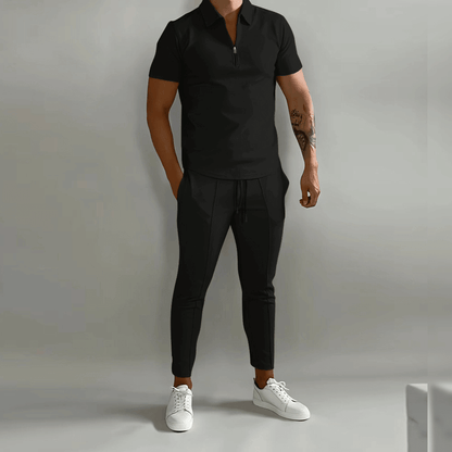 Men’s Casual Short Sleeve Two Piece Set