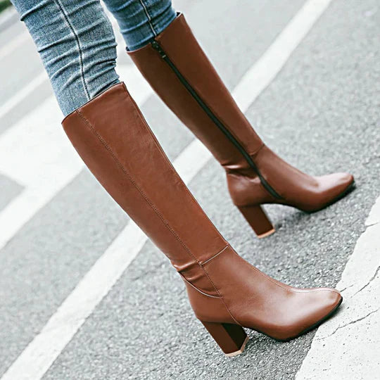 Botas de tacón altas para mujer