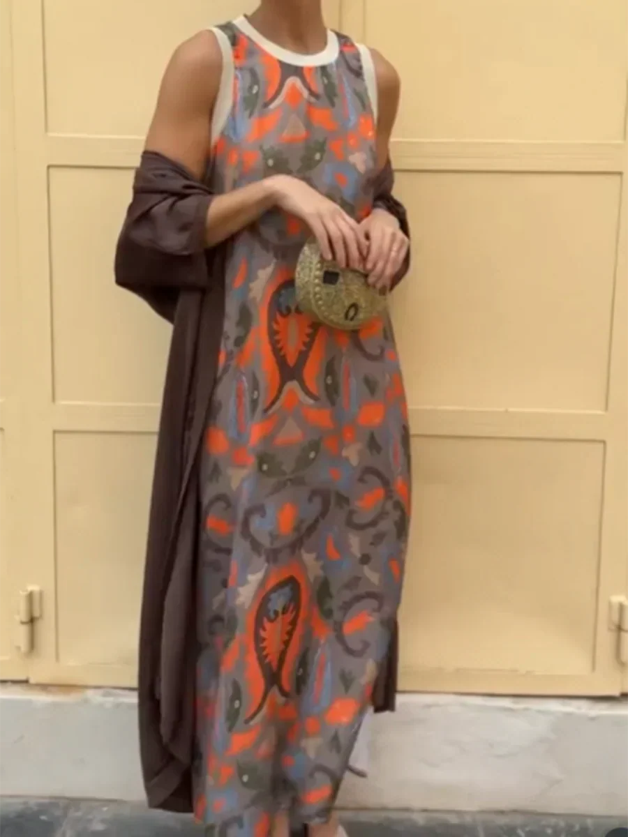Vestido de dos piezas bohemio chic
