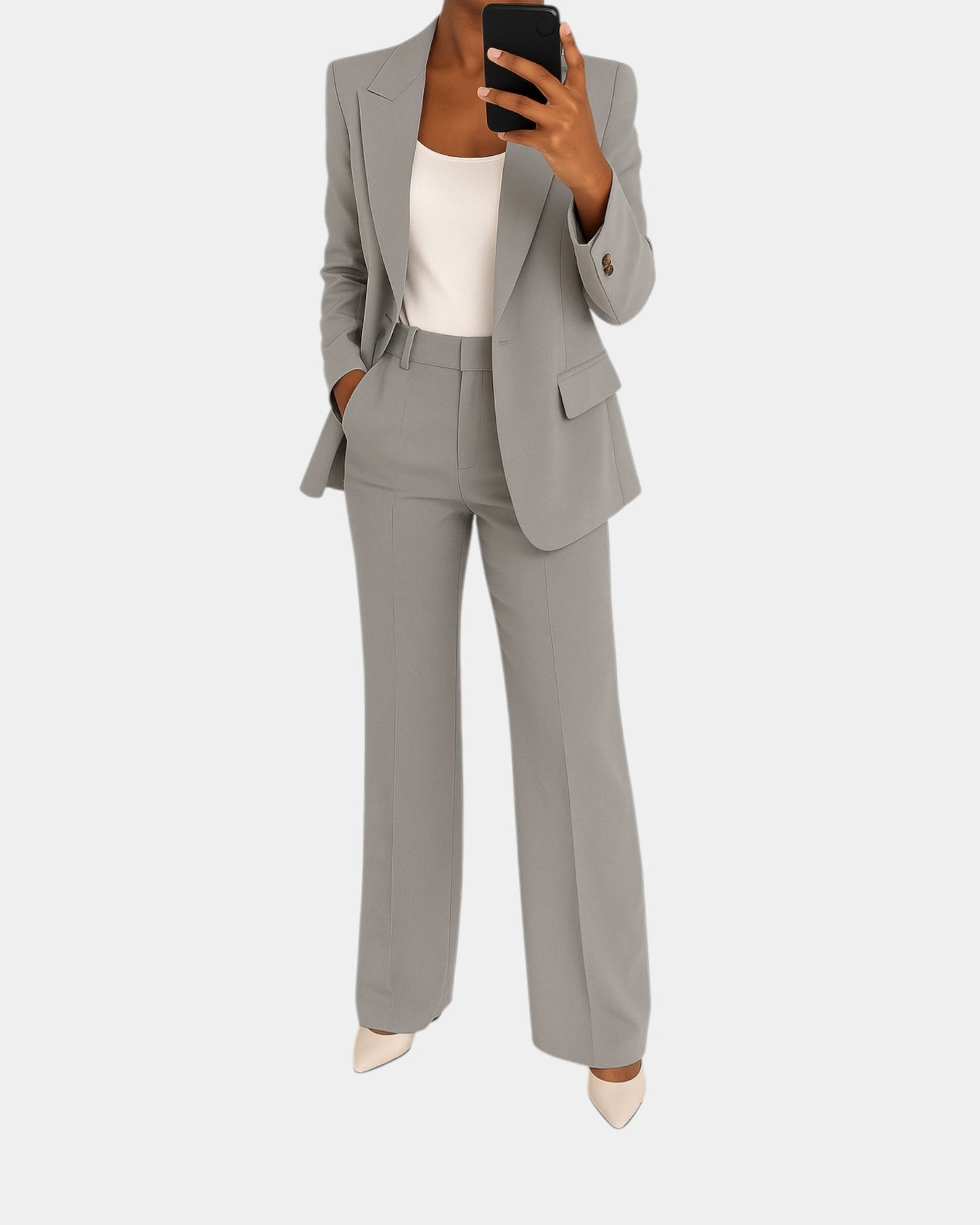Aya | Pantsuit with Blazer